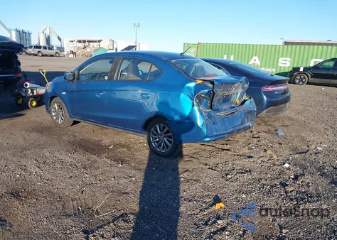 2019 Mitsubishi Mirage G4 Es/Rf from USA, damaged, VIN ML32F3FJ6KHF15782